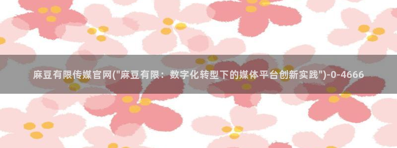 麻豆视频伪原创
